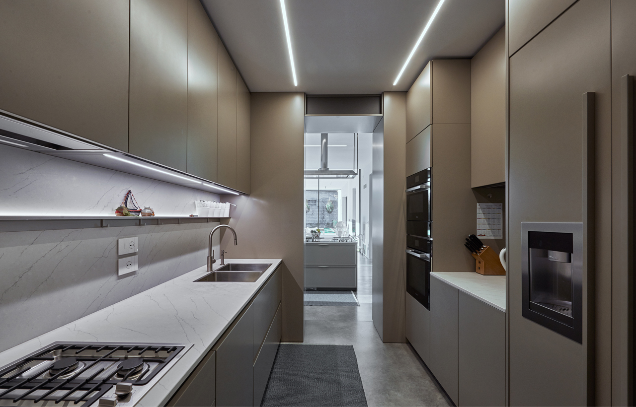 Design di lusso per una cucina ad alte prestazioni